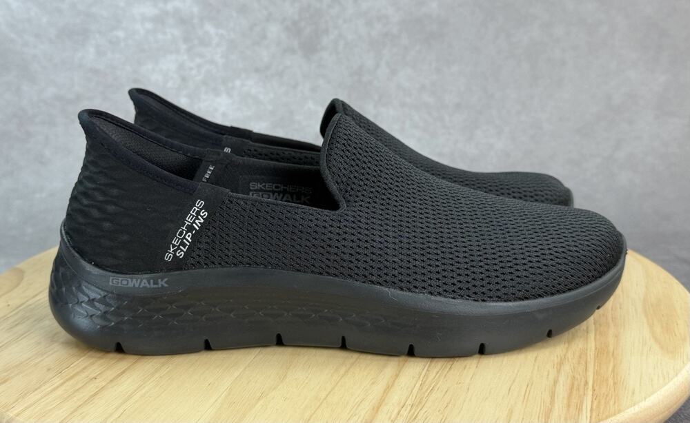 Skechers Go Walk Flex-Relish Shoes Women's 8 #124963W Hands Free Black